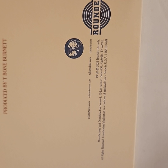 Robert Plant & Alison Krauss Raise the Roof 2021 Vinyl Record Rounder Records - Picture 14 of 17